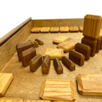 Деревянная игра «Домино Форт Боярд» Лайт в пенале