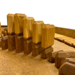 Деревянная игра  Домино Форт Боярд Лайт в пенале