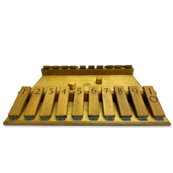 Настольная игра из дерева «Закрой коробку» (Shut The Box) Лайт