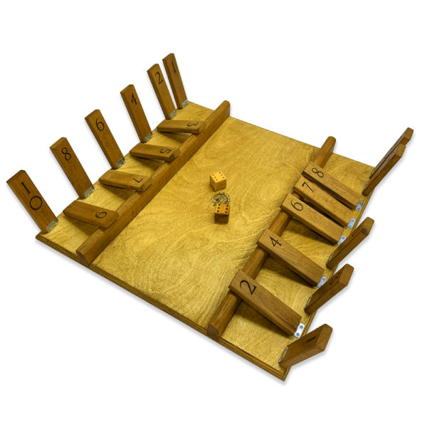 Настольная игра из дерева «Закрой коробку» (Shut The Box) Лайт