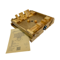 Настольная игра из дерева «Закрой коробку» (Shut The Box) S