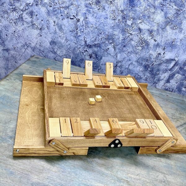 Настольная игра из дерева Дюжина в коробке M