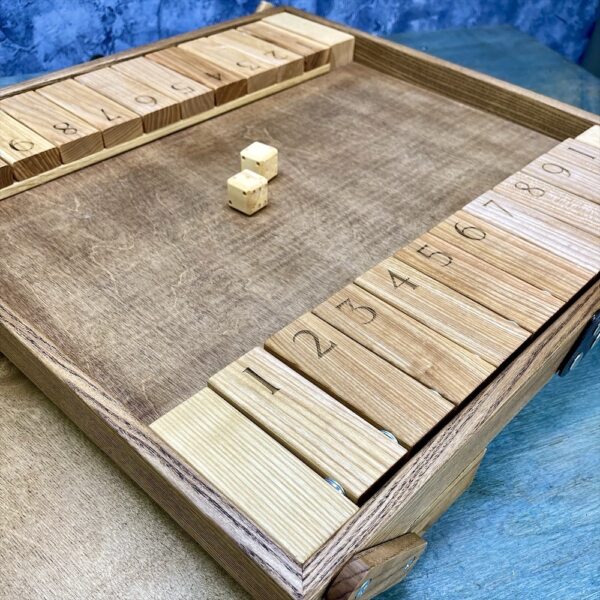 Настольная игра из дерева Дюжина в коробке M