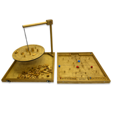 Настольная игра из дерева «Балансир и Футбол» 2 в 1 М