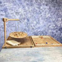 Настольная игра из дерева «Балансир и Футбол» 2 в 1