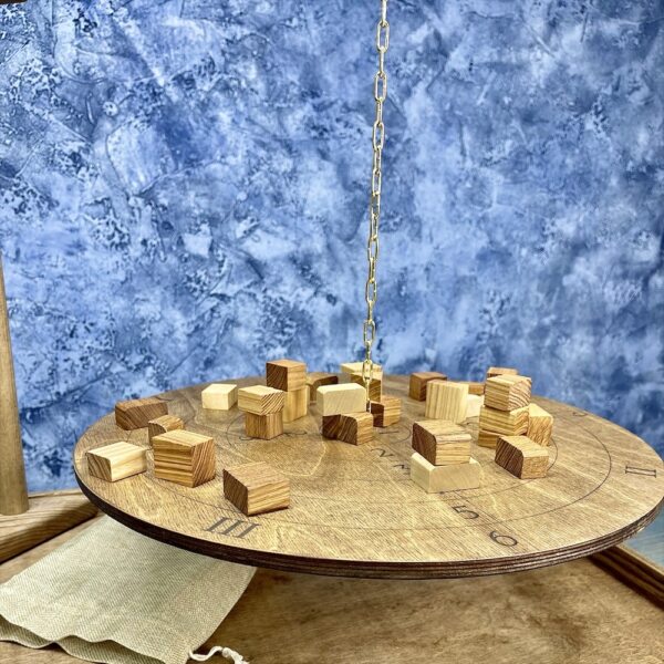 Настольная игра из дерева Балансир и Футбол 2 в 1