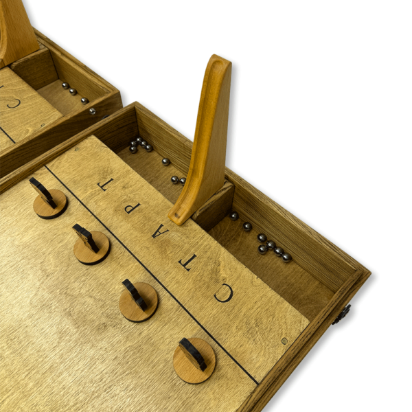 Настольная игра из дерева «Гонки» XL