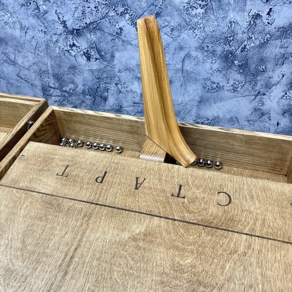 Настольная игра из дерева Гонки XL