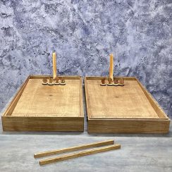 Настольная игра из дерева Гонки XL