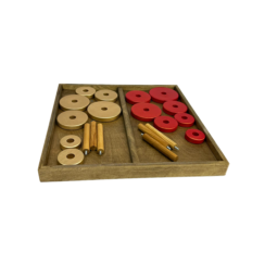 Деревянная игра Ханойские башни Лайт