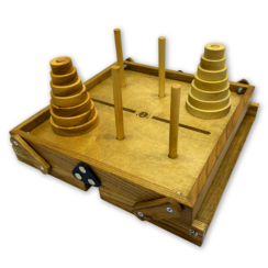 Настольная игра из дерева «Ханойские башни» S