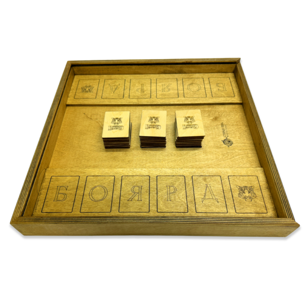 Настольная игра из дерева «Карты Форт Боярд» M в пенале