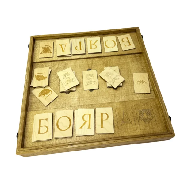 Настольная игра из дерева Карты Форт Боярд M