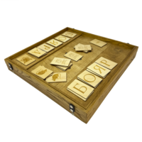 Настольная игра из дерева «Карты Форт Боярд» M