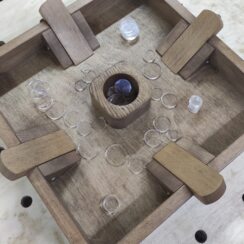 Настольная игра из дерева Катапульта S