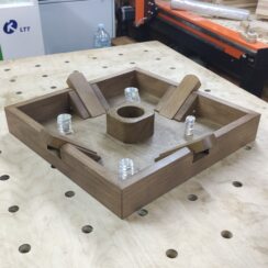 Настольная игра из дерева Катапульта S