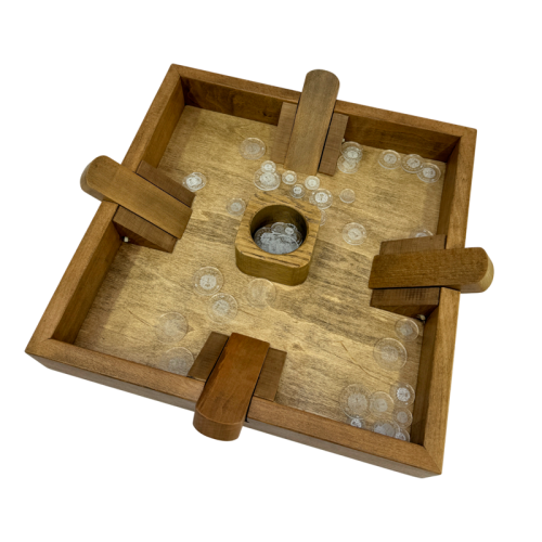 Настольная игра из дерева «Катапульта S»
