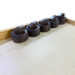 Деревянная игра «Керлинг» XL разборный, с выкручивающимися ногами