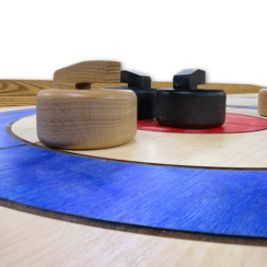 Деревянная игра «Керлинг» XL разборный, с выкручивающимися ногами