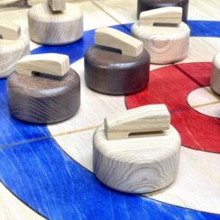 Настольная игра из дерева Разборный Керлинг XL