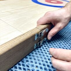 Настольная игра из дерева Разборный Керлинг XL