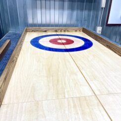 Настольная игра из дерева «Керлинг» разборный XL