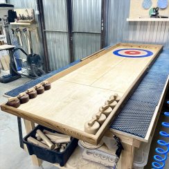 Настольная игра из дерева Разборный Керлинг XL