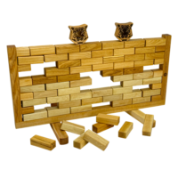 Настольная игра из дерева «Кирпичики» L