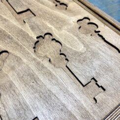 Настольная игра из дерева «Ключница Форт Боярд» Лайт