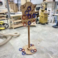 Напольная игра из дерева Кольцеброс XL