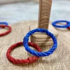 Напольная игра из дерева «Кольцеброс» XL