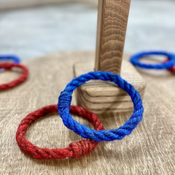 Напольная игра из дерева Кольцеброс XL