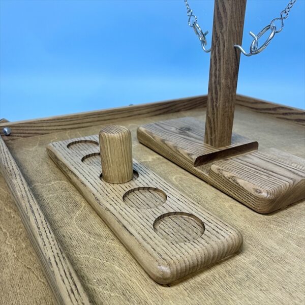 Настольная игра из дерева Кольцеброс  M
