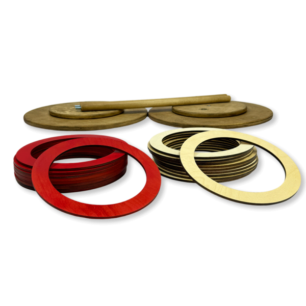 Настольная игра из дерева «Кольцебросы» М