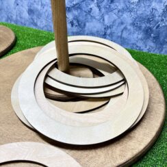 Настольная игра из дерева Кольцебросы М