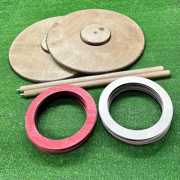 Настольная игра из дерева Кольцебросы М