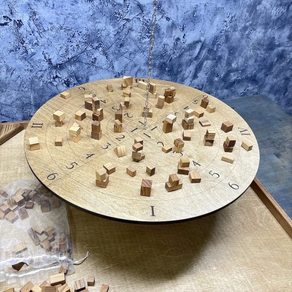 Настольная игра из дерева Балансир и Коридор 2 в 1