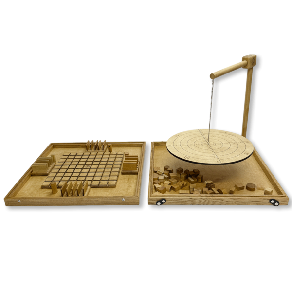 Настольная игра из дерева «Балансир и Коридор» 2 в 1