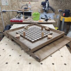 Настольная игра из дерева Коридор M фанера