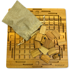 Настольная игра из дерева «Коридор» XS