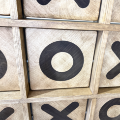 Деревянная игра «Крестики-нолики» №2 XL