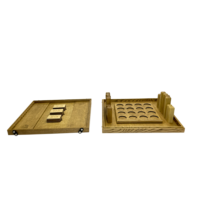 Настольная игра из дерева «Кварто и Карты Форт Боярд» M 2 в 1