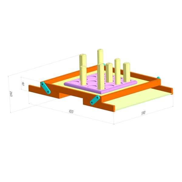 Настольная игра из дерева «Кварто» M