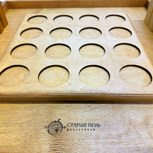 Настольная игра из дерева «Кварто» M