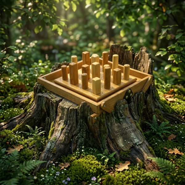 Настольная игра из дерева «Кварто» S