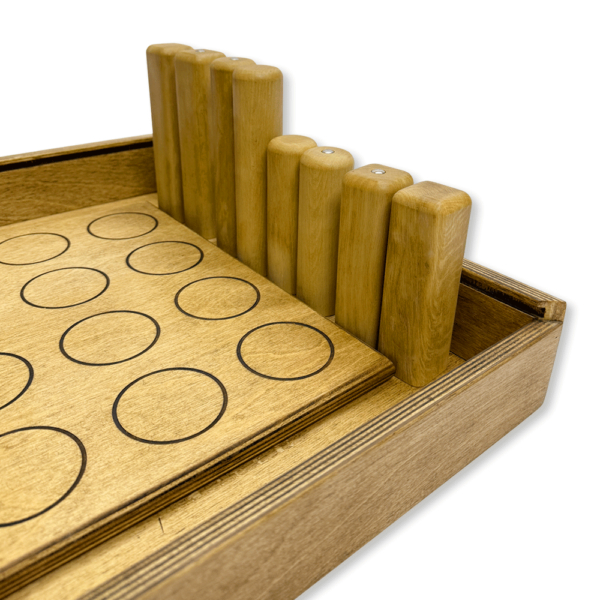 Настольная игра из дерева «Кварто»  в пенале Лайт