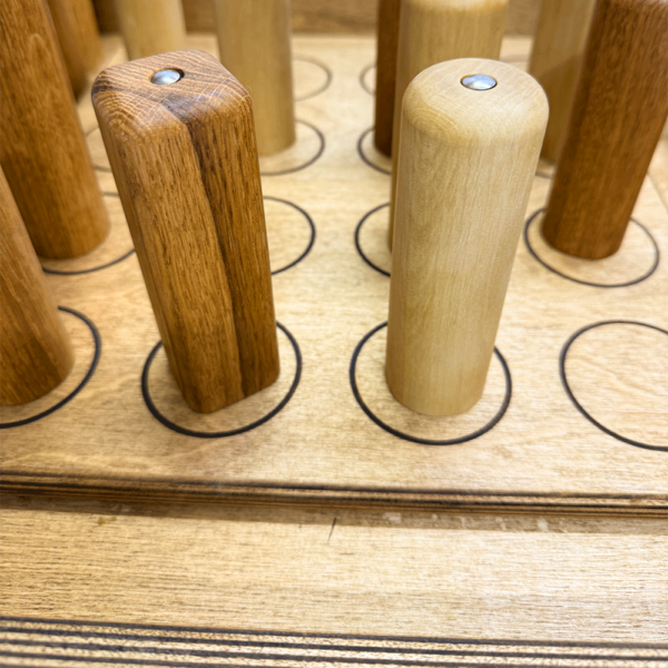 Настольная игра из дерева «Кварто»  в пенале Лайт