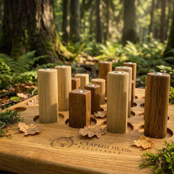 Настольная игра из дерева «Кварто» XS