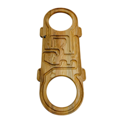 Развивающий модуль - Деревянный лабиринт на 2-х игроков