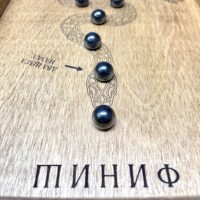 Настольная игра из дерева «Магнитная змейка» Лайт